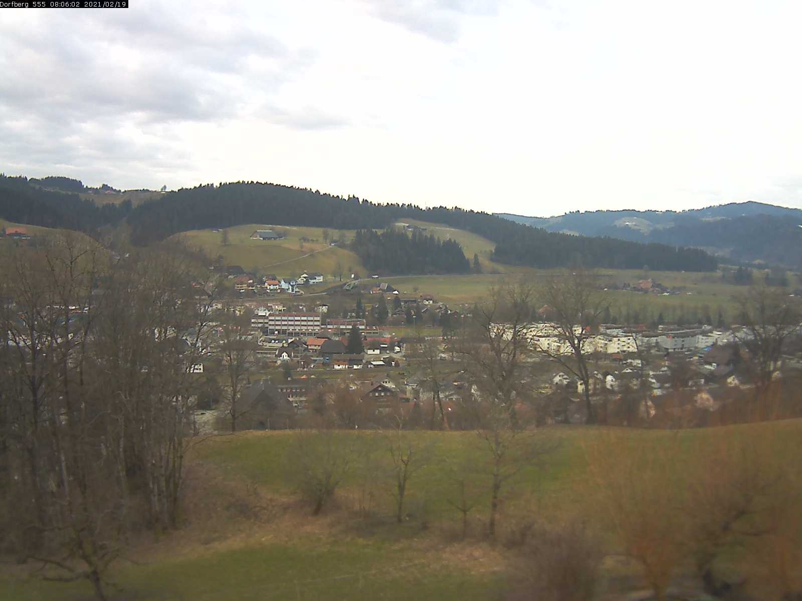 Webcam-Bild: Aussicht vom Dorfberg in Langnau 20210219-080601