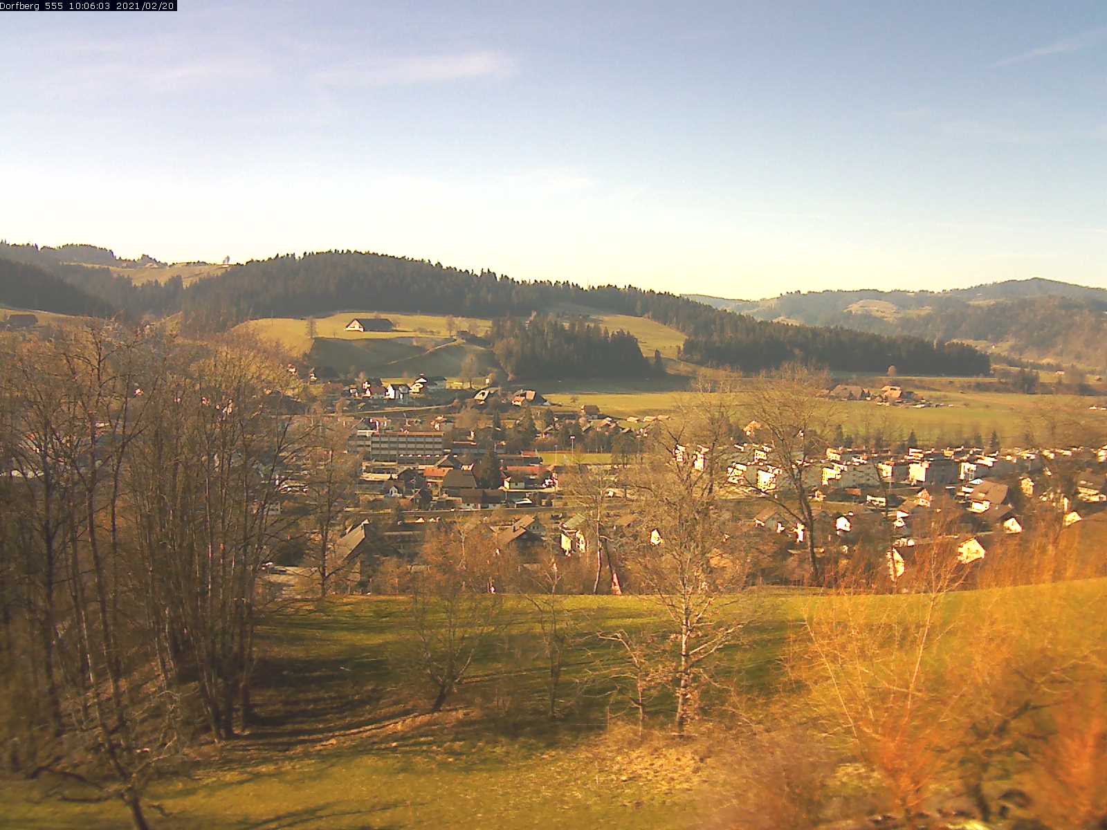 Webcam-Bild: Aussicht vom Dorfberg in Langnau 20210220-100601
