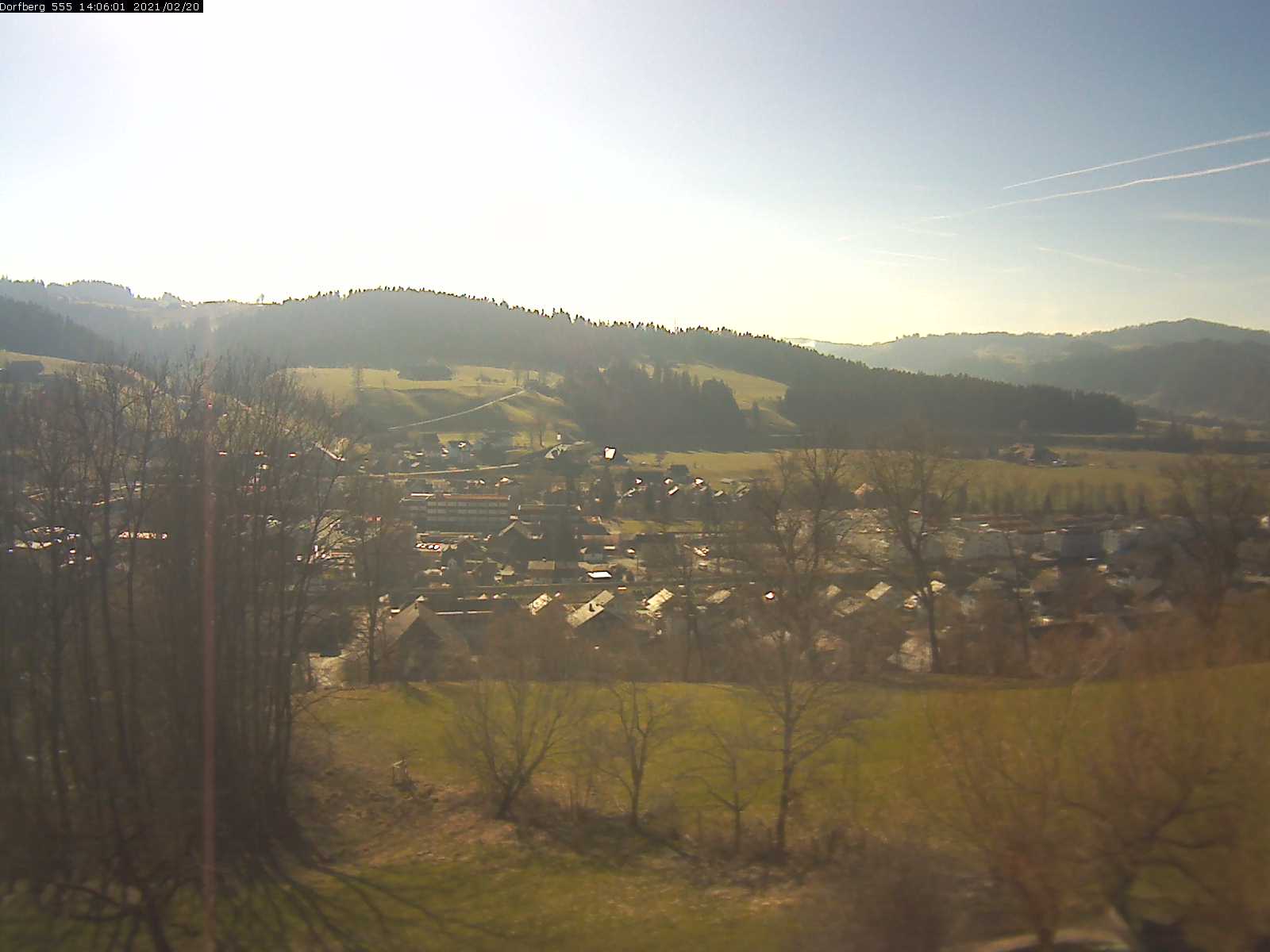 Webcam-Bild: Aussicht vom Dorfberg in Langnau 20210220-140601