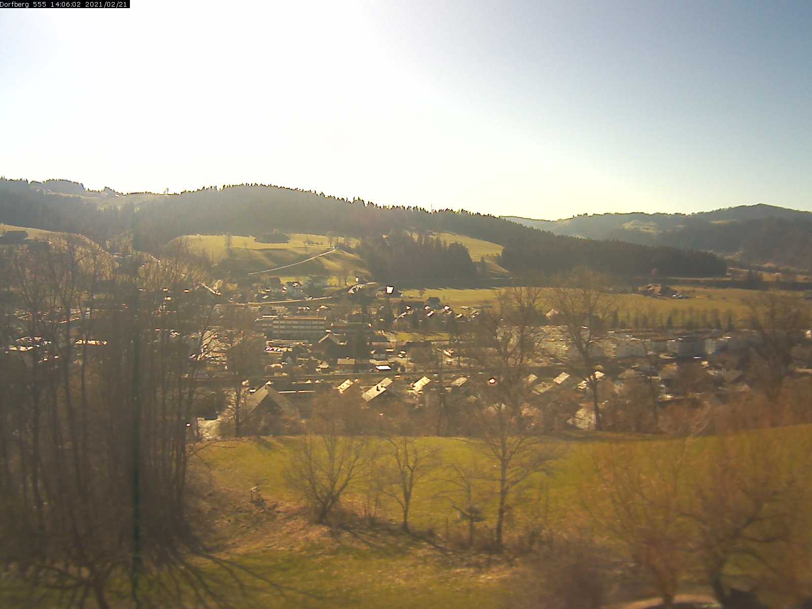 Webcam-Bild: Aussicht vom Dorfberg in Langnau 20210221-140601