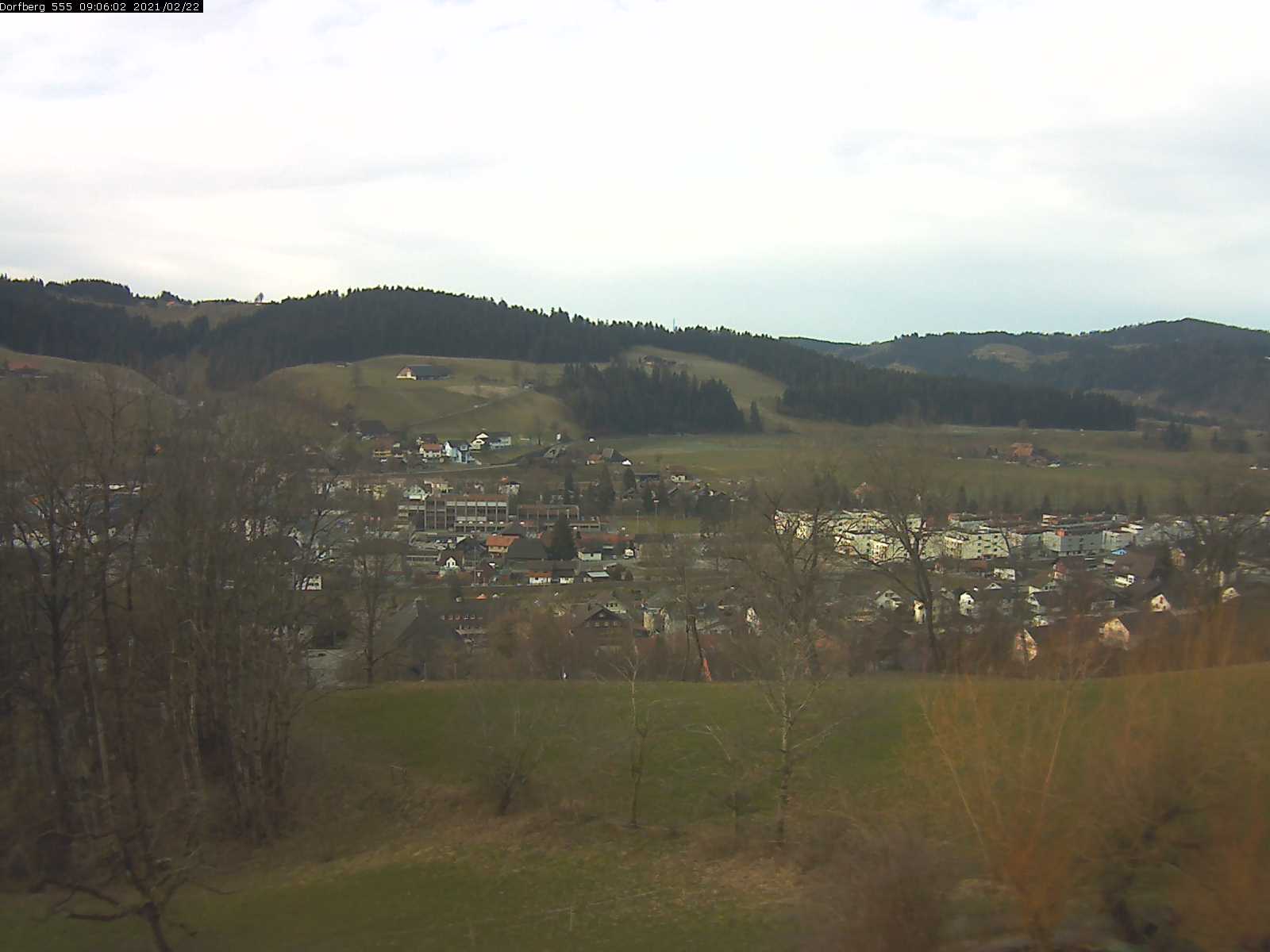 Webcam-Bild: Aussicht vom Dorfberg in Langnau 20210222-090601