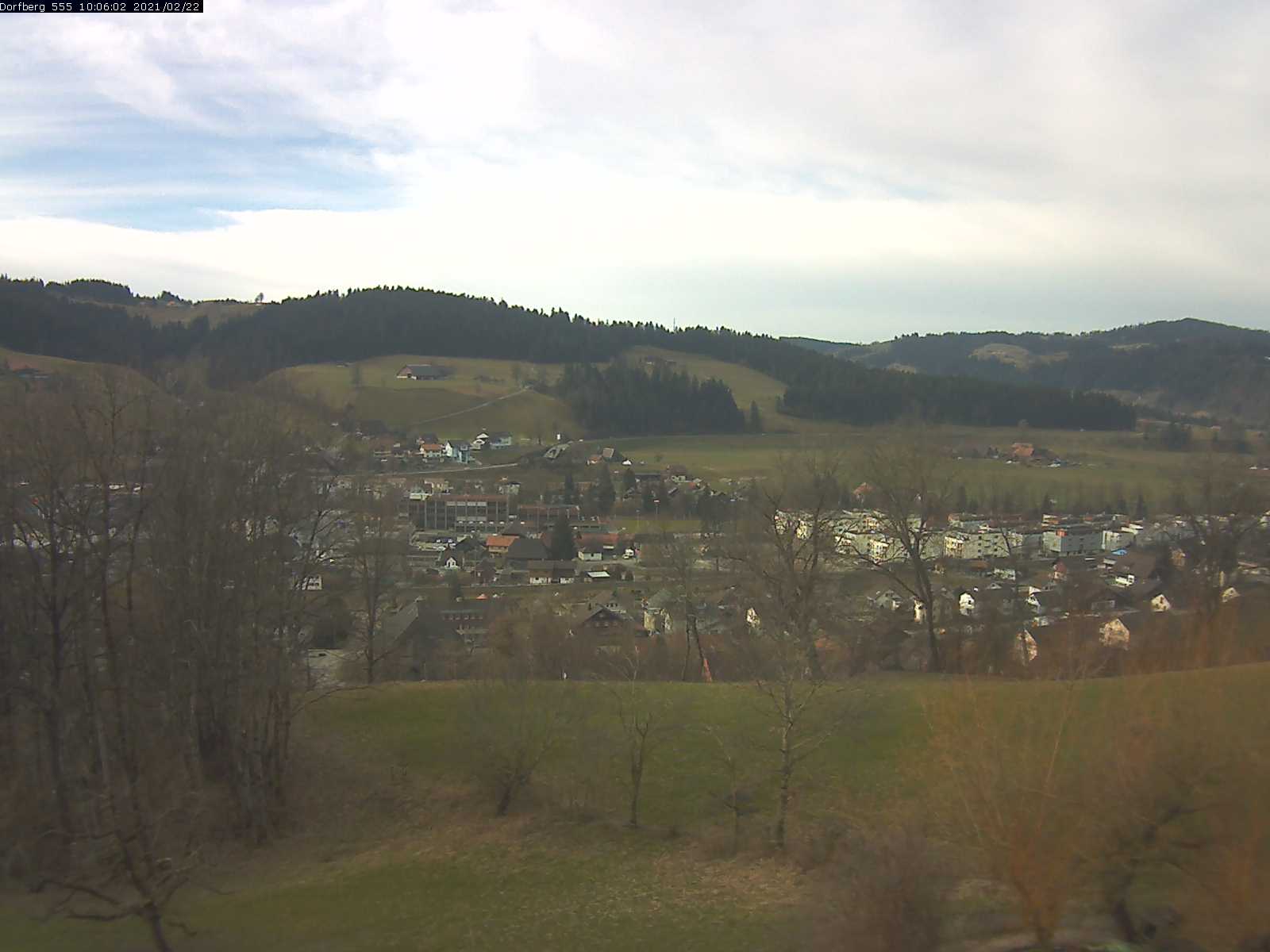 Webcam-Bild: Aussicht vom Dorfberg in Langnau 20210222-100601