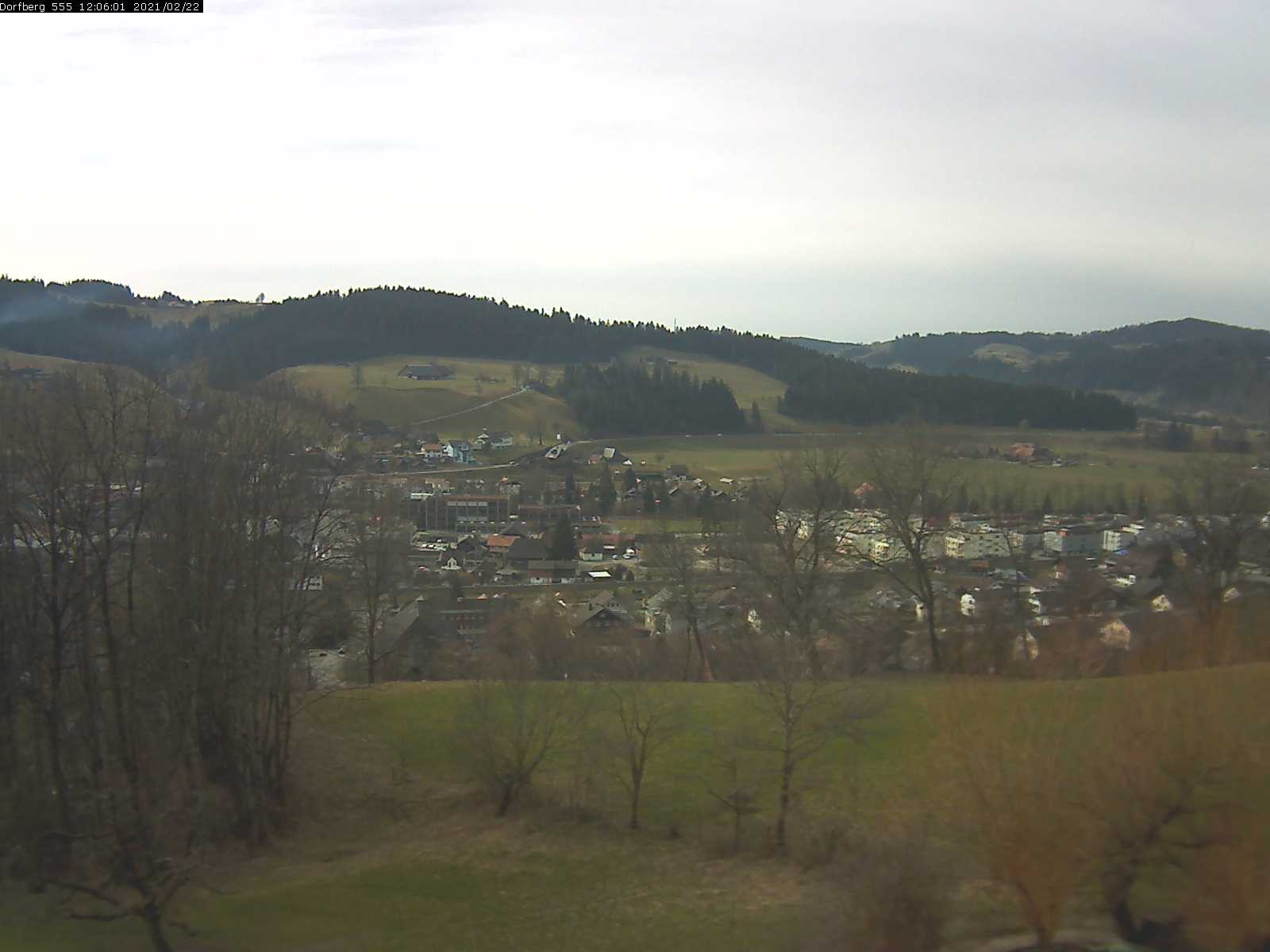 Webcam-Bild: Aussicht vom Dorfberg in Langnau 20210222-120601