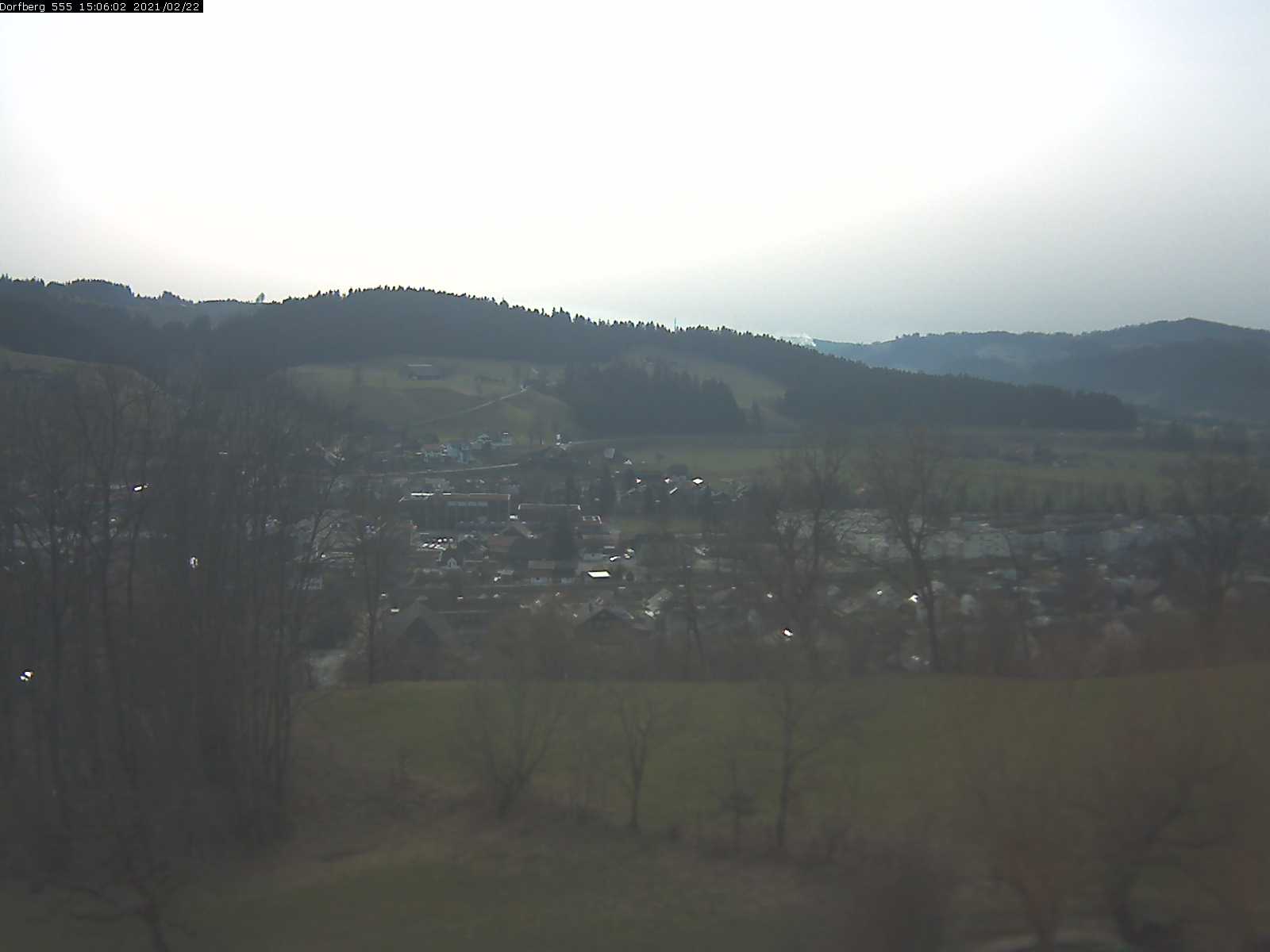 Webcam-Bild: Aussicht vom Dorfberg in Langnau 20210222-150601