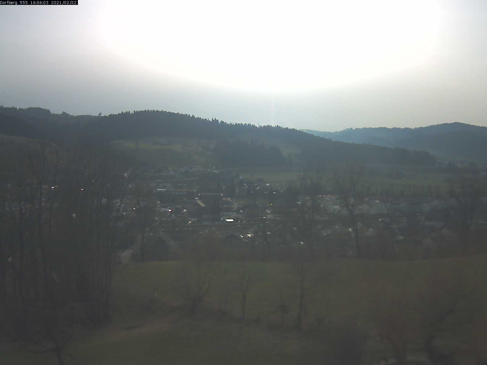 Webcam-Bild: Aussicht vom Dorfberg in Langnau 20210222-160601