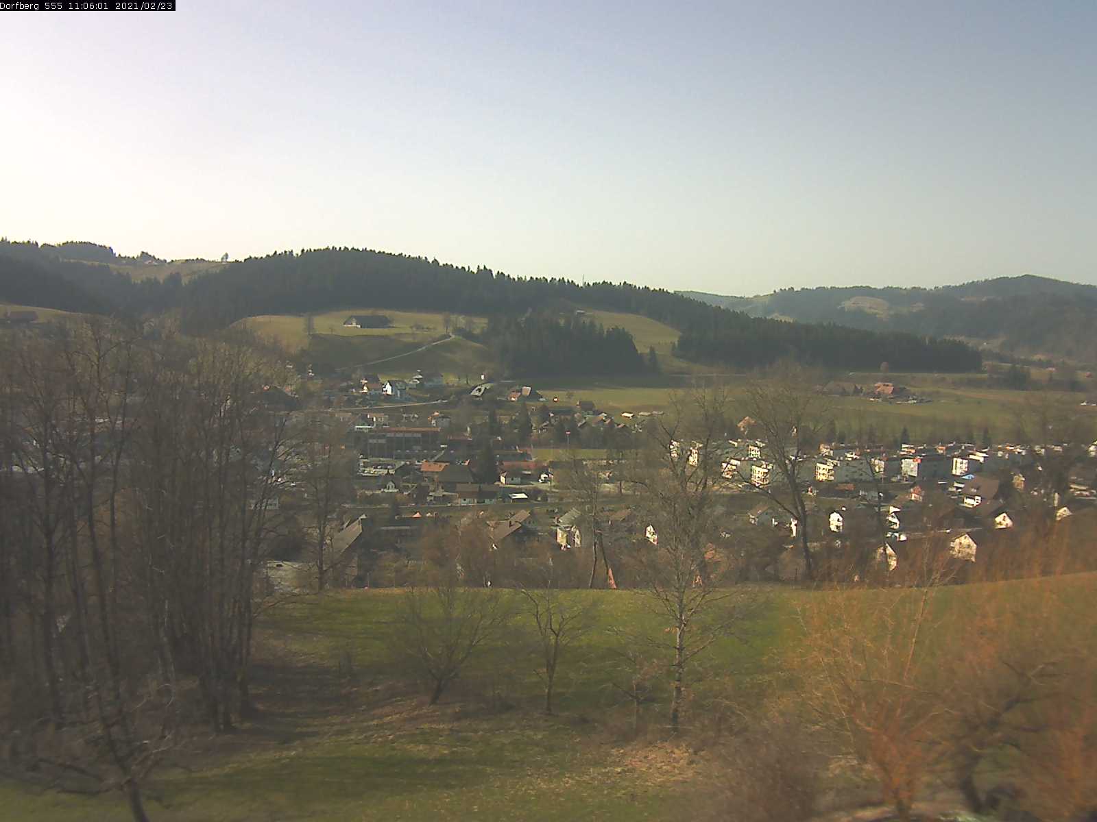 Webcam-Bild: Aussicht vom Dorfberg in Langnau 20210223-110601