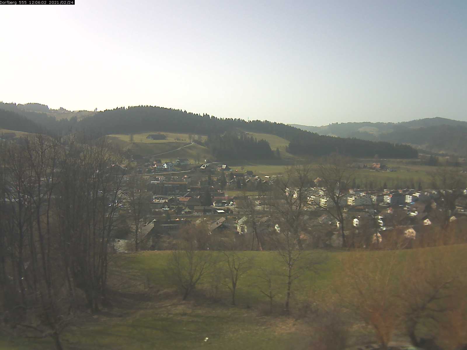 Webcam-Bild: Aussicht vom Dorfberg in Langnau 20210224-120601