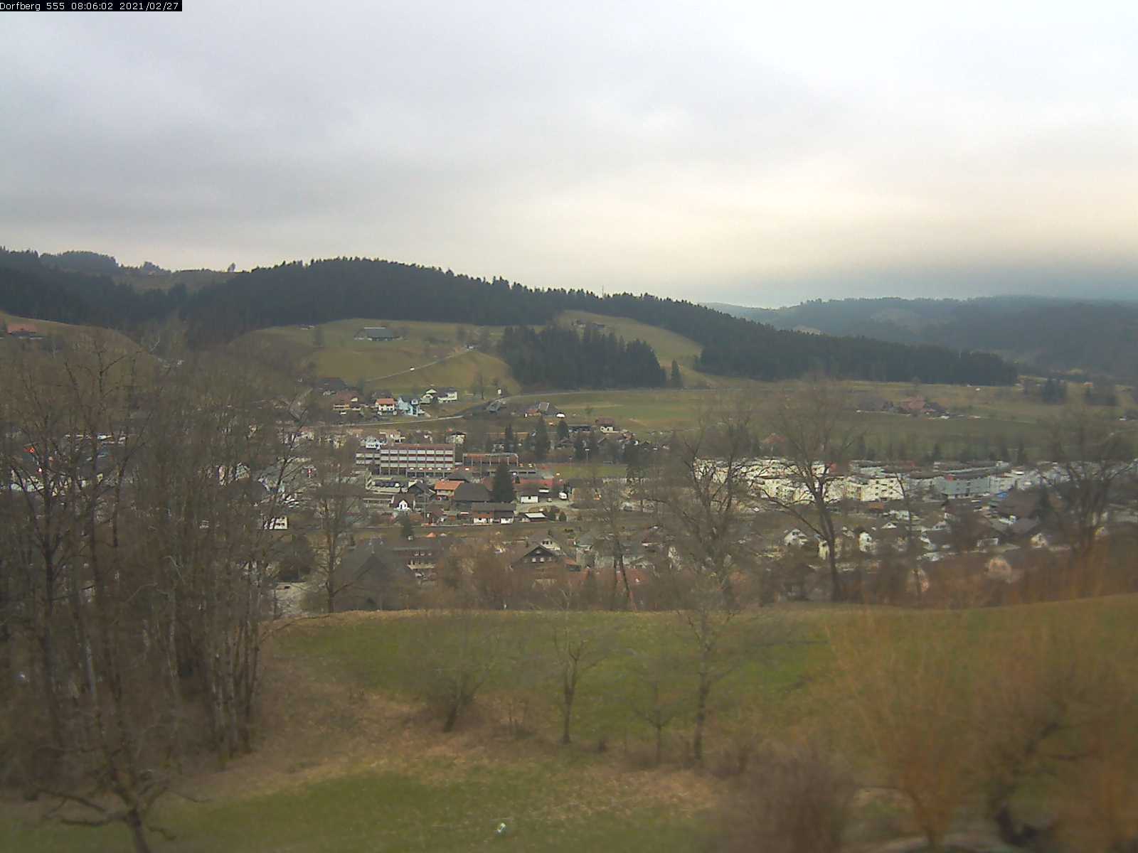 Webcam-Bild: Aussicht vom Dorfberg in Langnau 20210227-080601