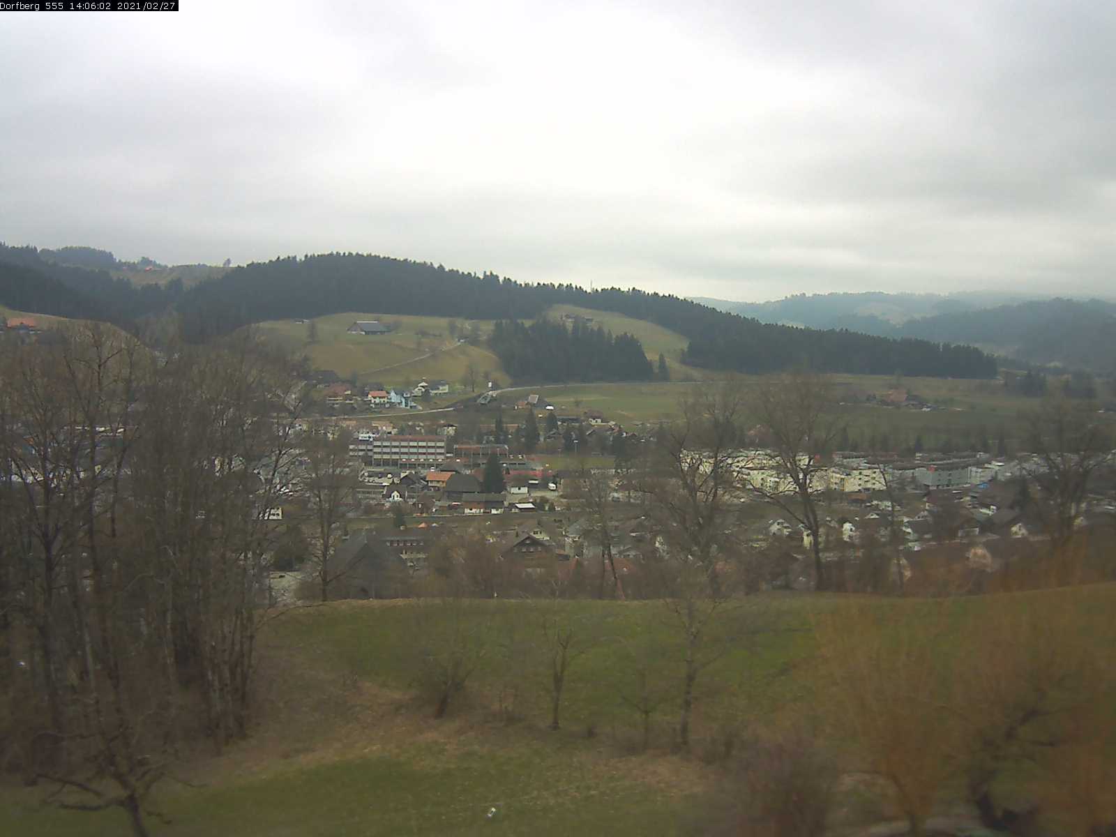 Webcam-Bild: Aussicht vom Dorfberg in Langnau 20210227-140601