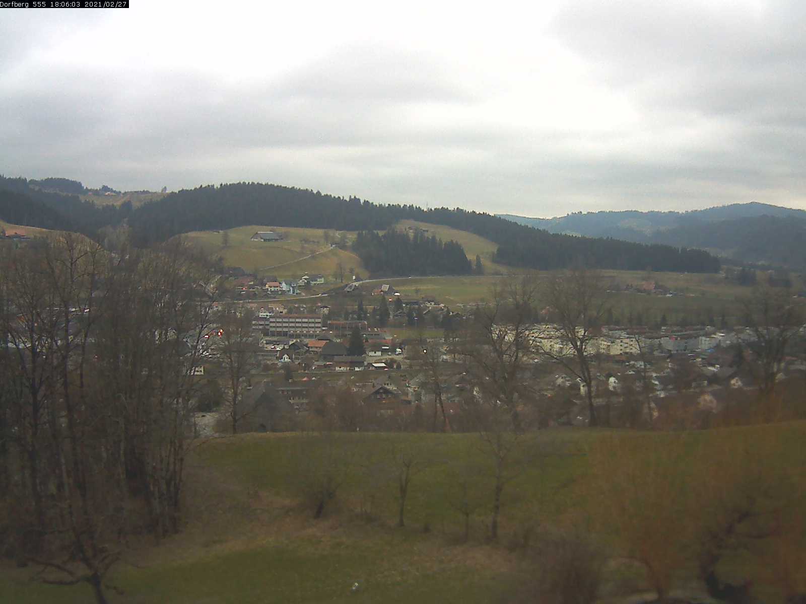 Webcam-Bild: Aussicht vom Dorfberg in Langnau 20210227-180601