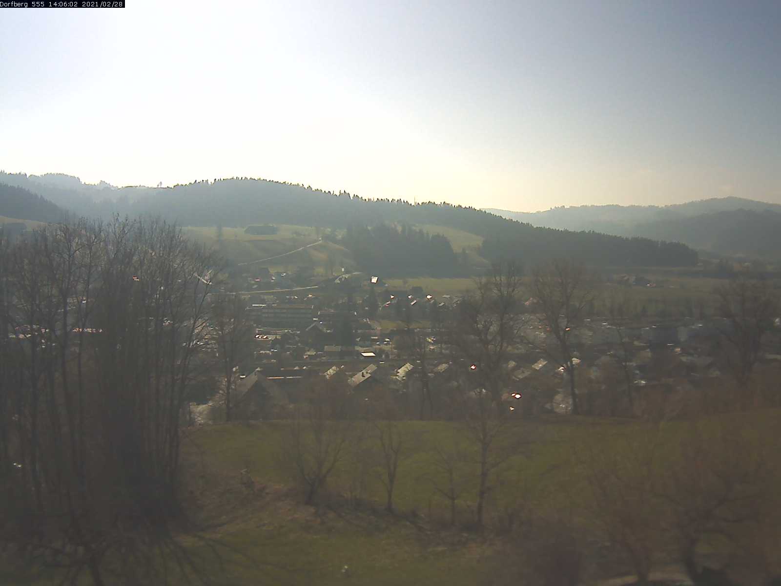 Webcam-Bild: Aussicht vom Dorfberg in Langnau 20210228-140601