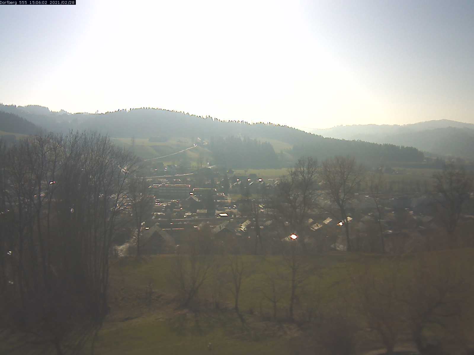 Webcam-Bild: Aussicht vom Dorfberg in Langnau 20210228-150601
