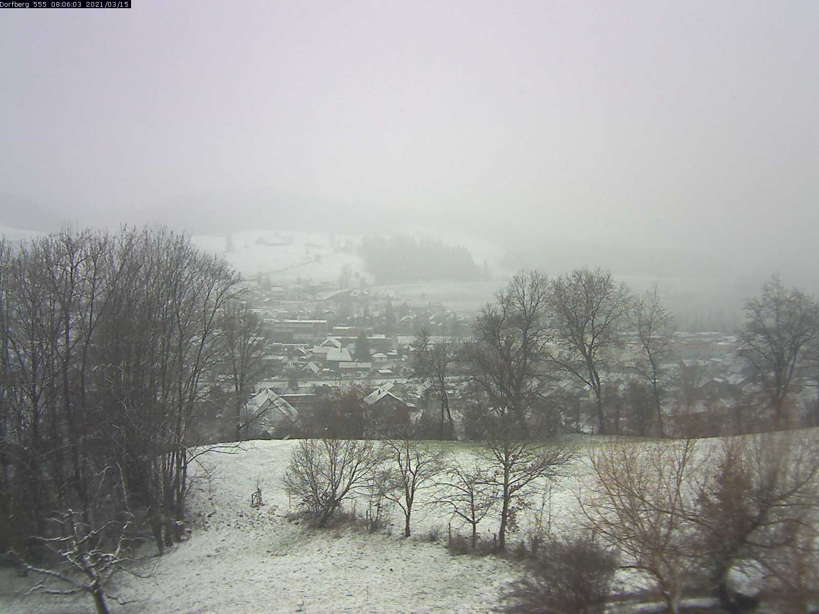 Webcam-Bild: Aussicht vom Dorfberg in Langnau 20210315-080602