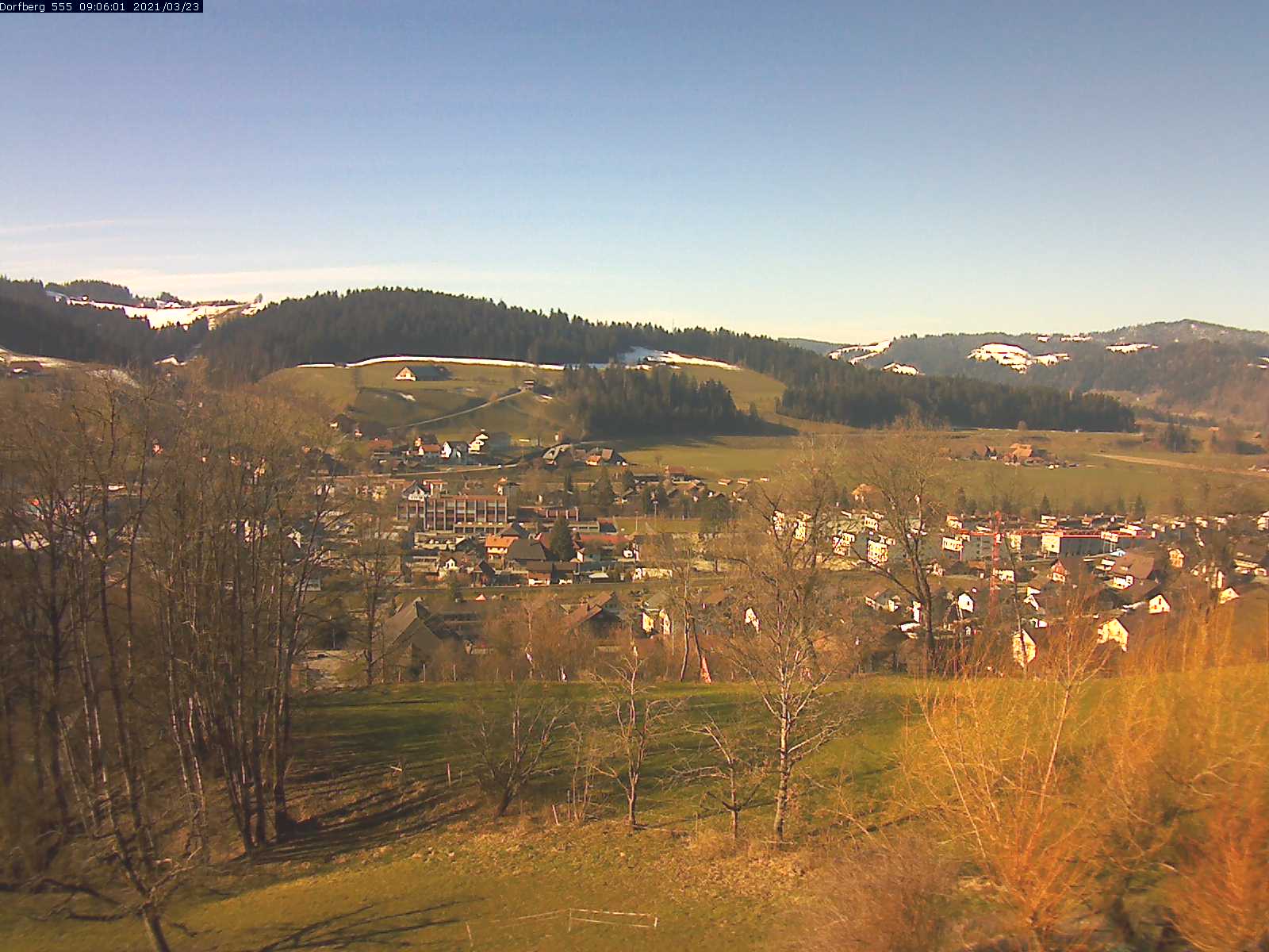 Webcam-Bild: Aussicht vom Dorfberg in Langnau 20210323-090601