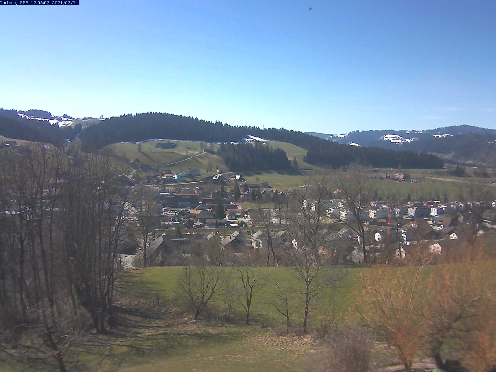 Webcam-Bild: Aussicht vom Dorfberg in Langnau 20210324-120601