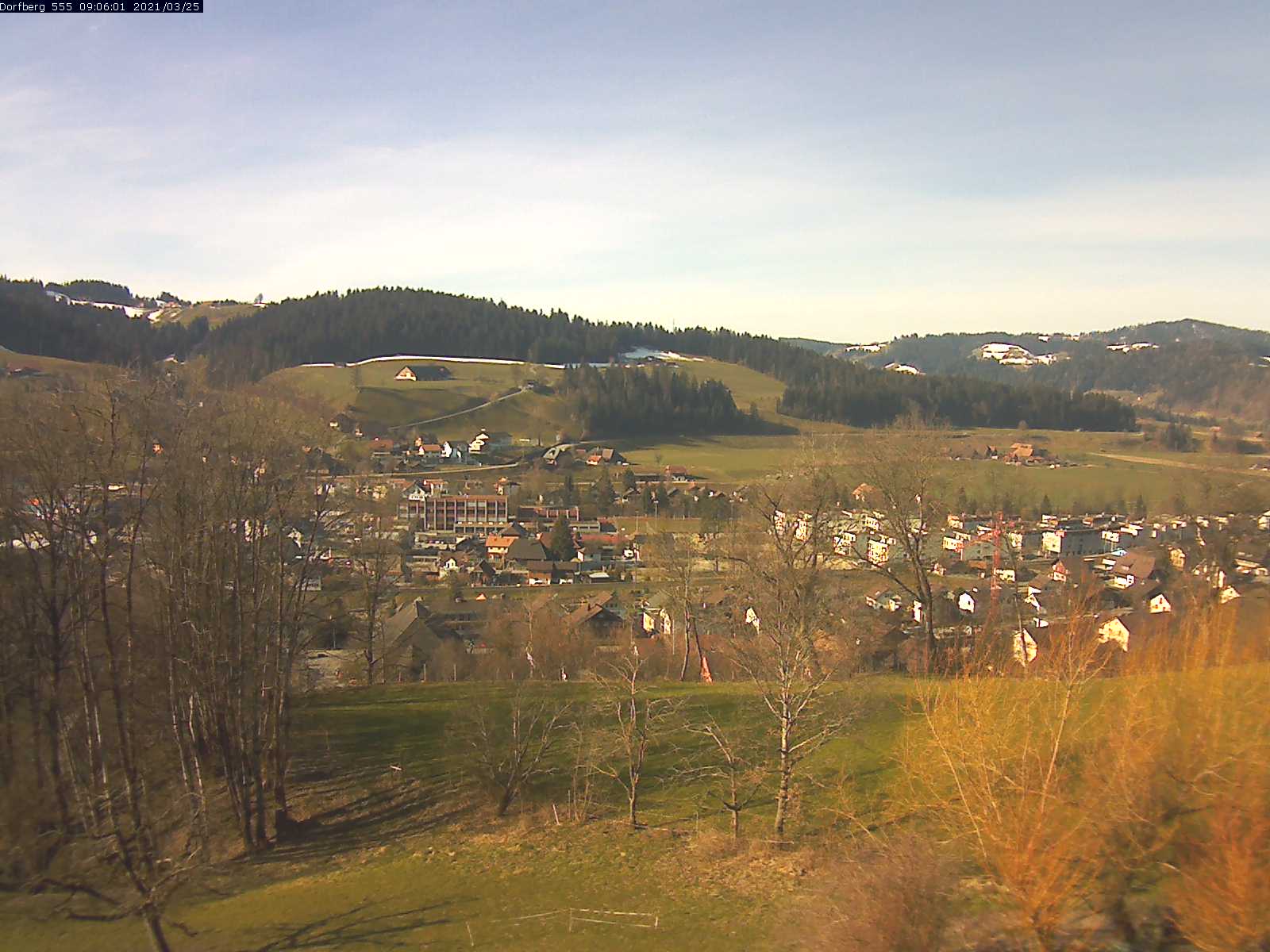 Webcam-Bild: Aussicht vom Dorfberg in Langnau 20210325-090601