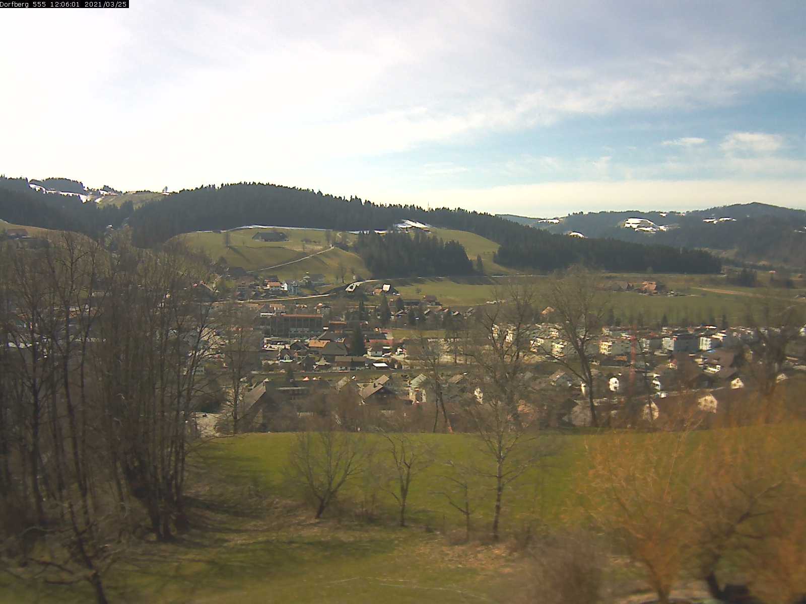Webcam-Bild: Aussicht vom Dorfberg in Langnau 20210325-120601