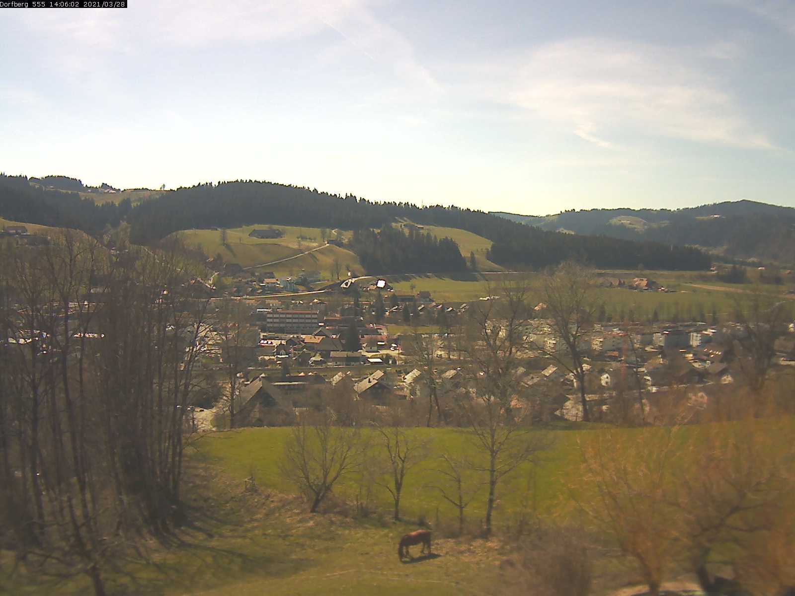 Webcam-Bild: Aussicht vom Dorfberg in Langnau 20210328-140601