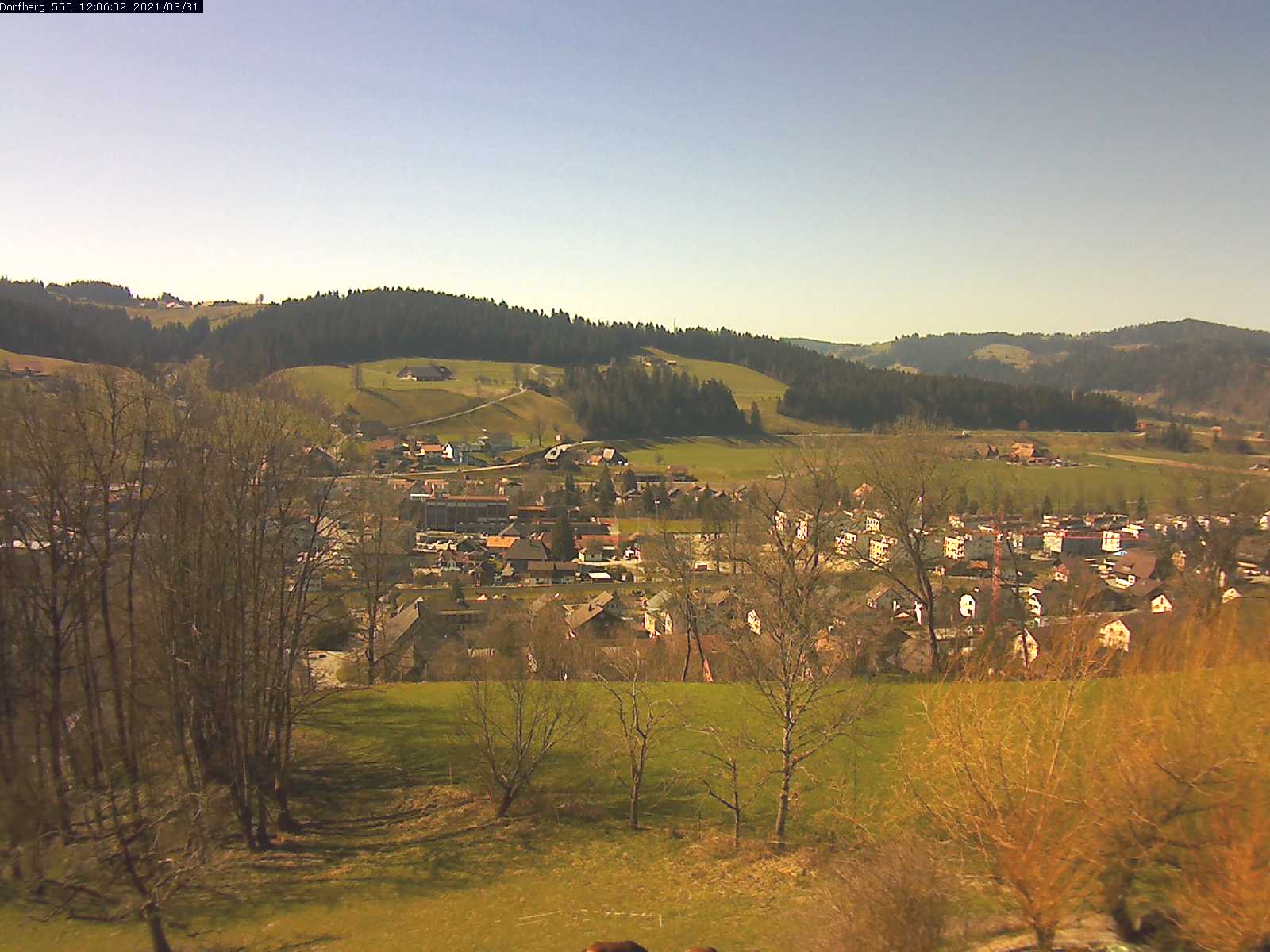 Webcam-Bild: Aussicht vom Dorfberg in Langnau 20210331-120601