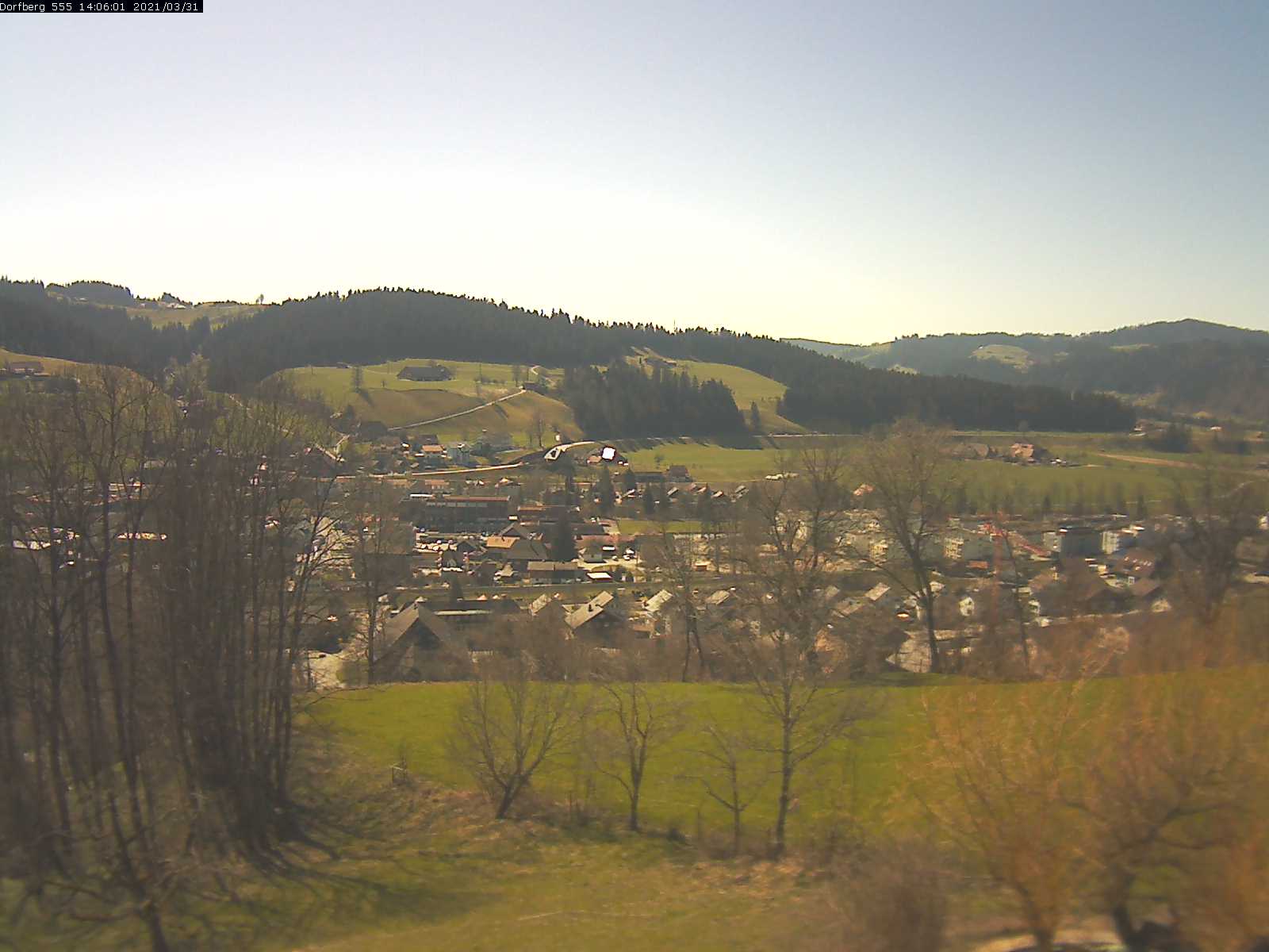 Webcam-Bild: Aussicht vom Dorfberg in Langnau 20210331-140601