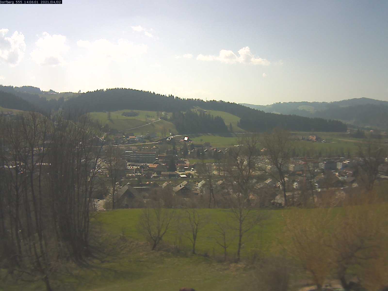 Webcam-Bild: Aussicht vom Dorfberg in Langnau 20210402-140601