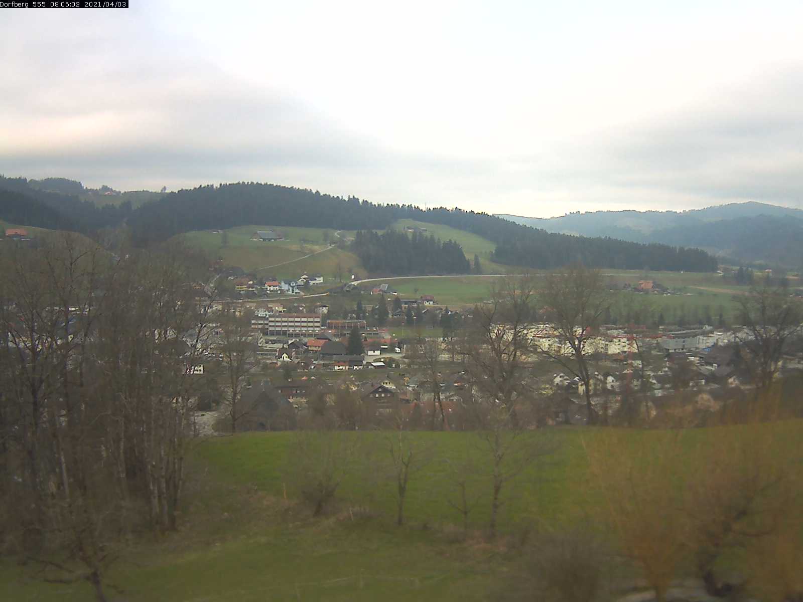 Webcam-Bild: Aussicht vom Dorfberg in Langnau 20210403-080601