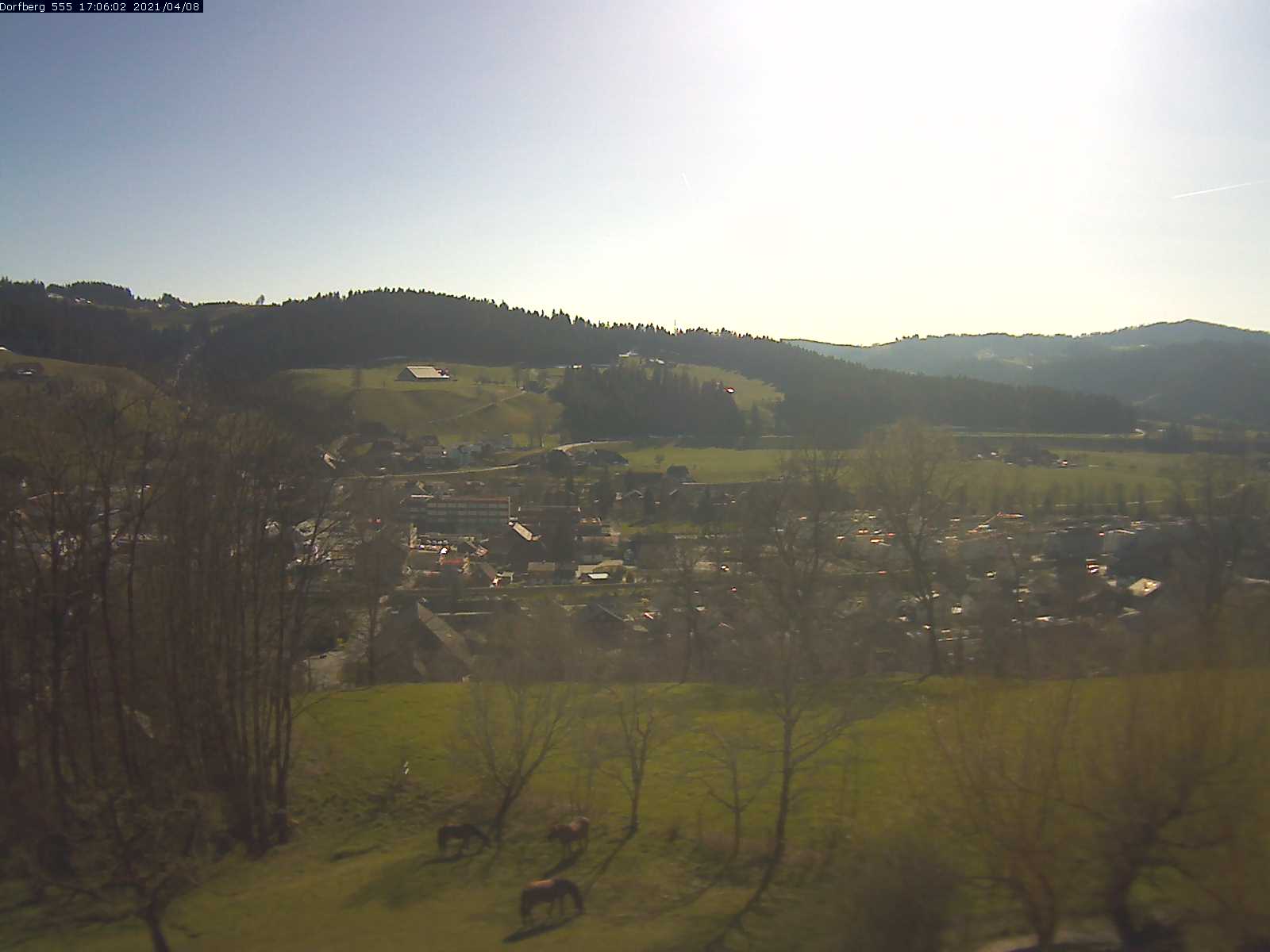 Webcam-Bild: Aussicht vom Dorfberg in Langnau 20210408-170601