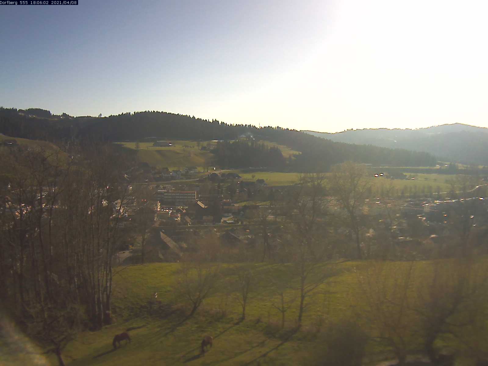 Webcam-Bild: Aussicht vom Dorfberg in Langnau 20210408-180601