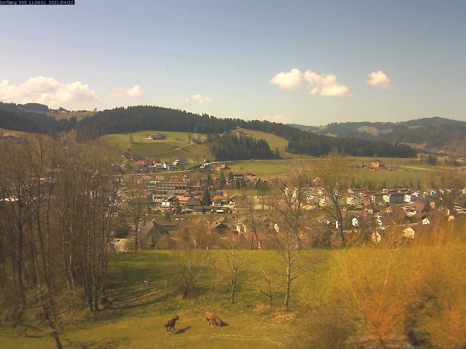 Webcam-Bild: Aussicht vom Dorfberg in Langnau 20210422-110601