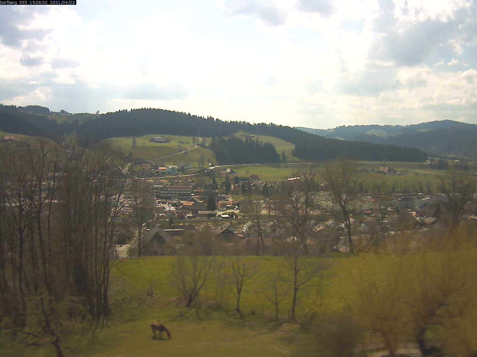 Webcam-Bild: Aussicht vom Dorfberg in Langnau 20210422-150601