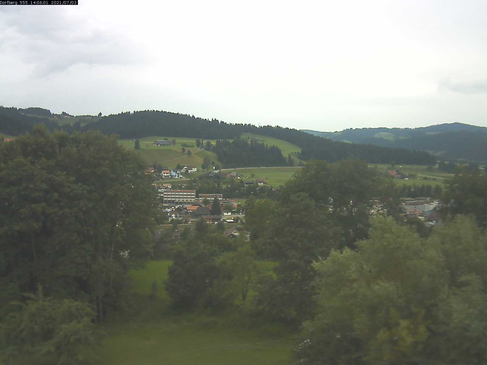 Webcam-Bild: Aussicht vom Dorfberg in Langnau 20210703-140601