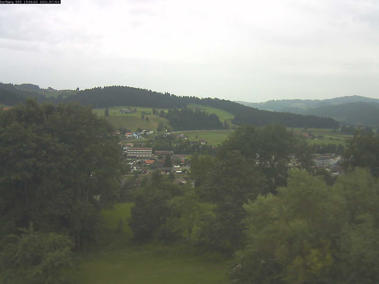 Webcam-Bild: Aussicht vom Dorfberg in Langnau 20210703-150601