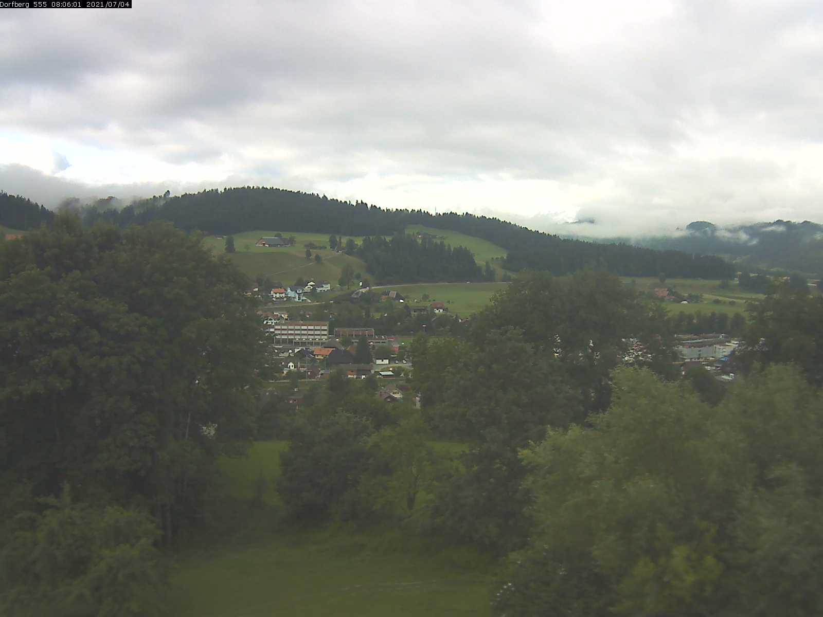 Webcam-Bild: Aussicht vom Dorfberg in Langnau 20210704-080601