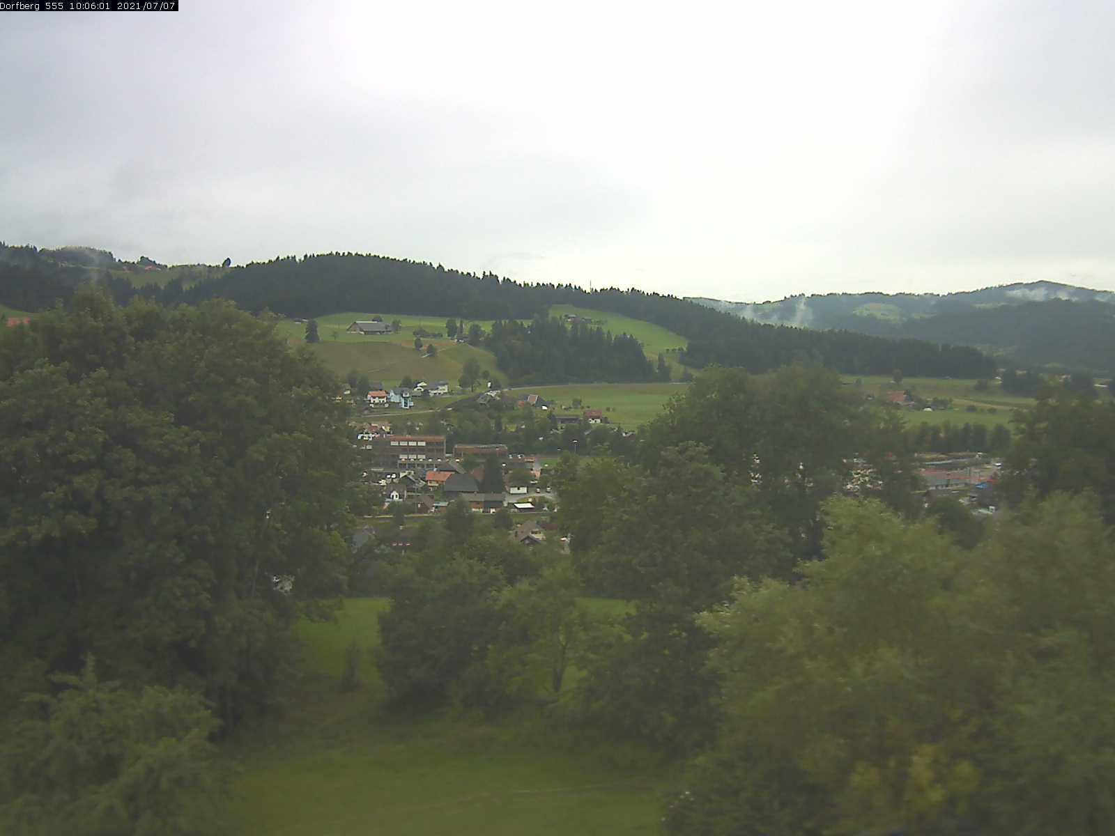 Webcam-Bild: Aussicht vom Dorfberg in Langnau 20210707-100601