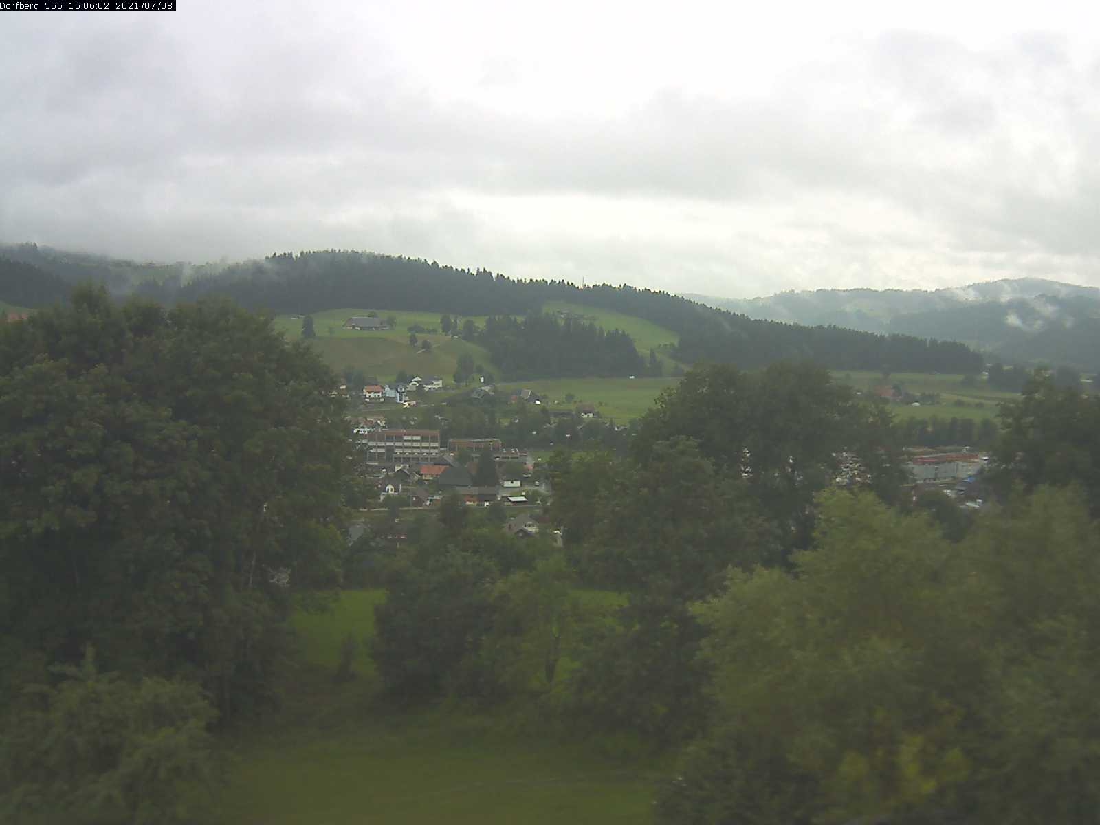 Webcam-Bild: Aussicht vom Dorfberg in Langnau 20210708-150601