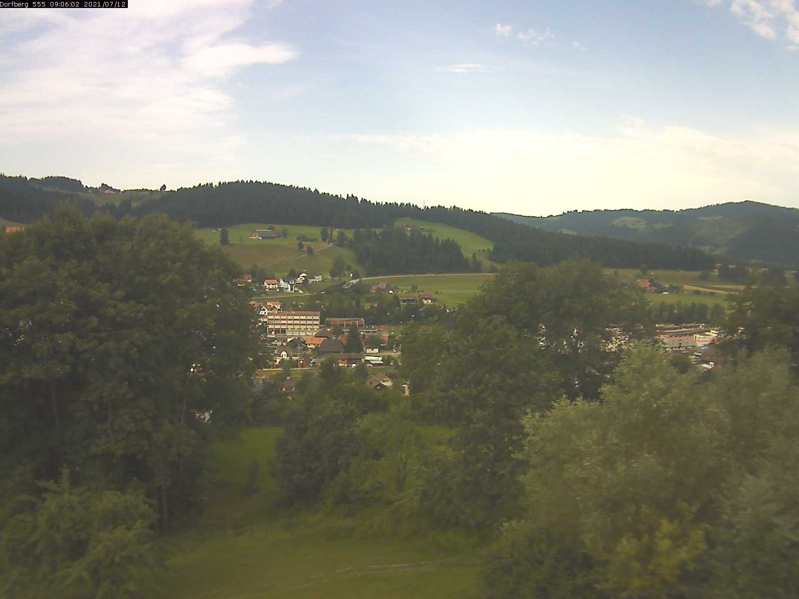 Webcam-Bild: Aussicht vom Dorfberg in Langnau 20210712-090601