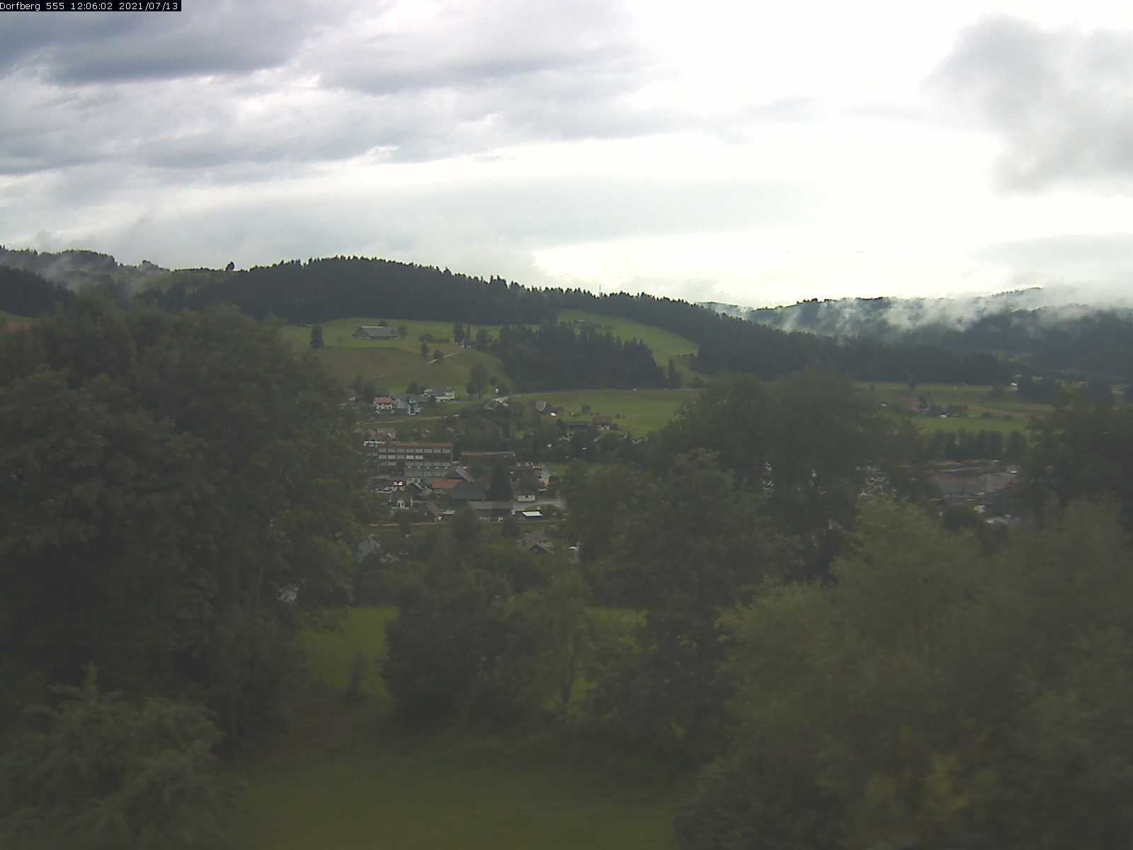 Webcam-Bild: Aussicht vom Dorfberg in Langnau 20210713-120601