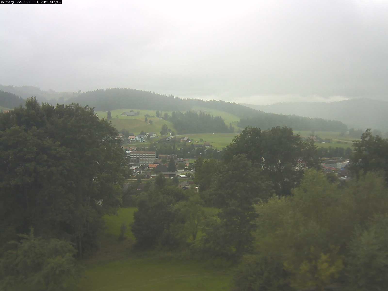 Webcam-Bild: Aussicht vom Dorfberg in Langnau 20210714-180601