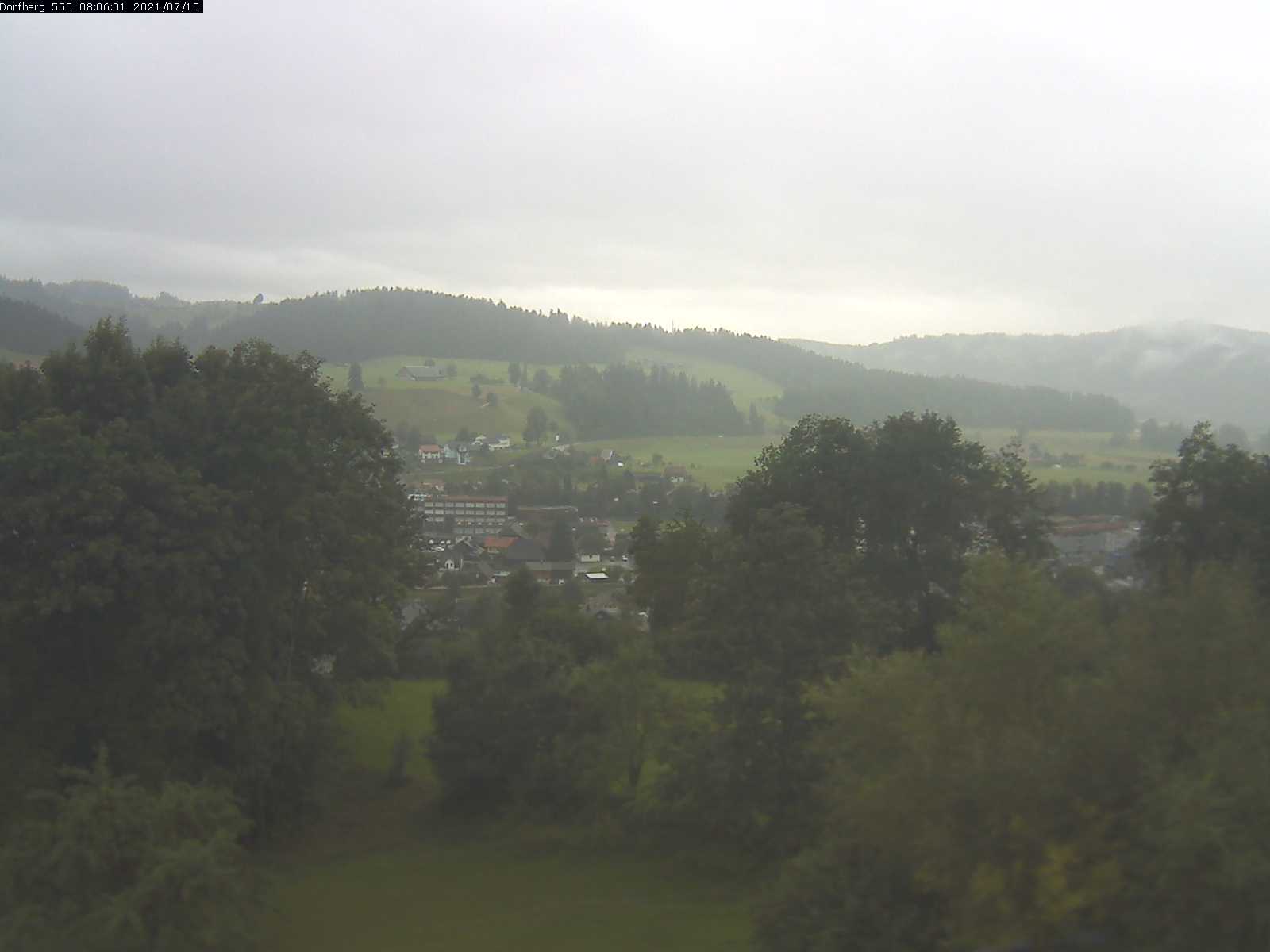 Webcam-Bild: Aussicht vom Dorfberg in Langnau 20210715-080601