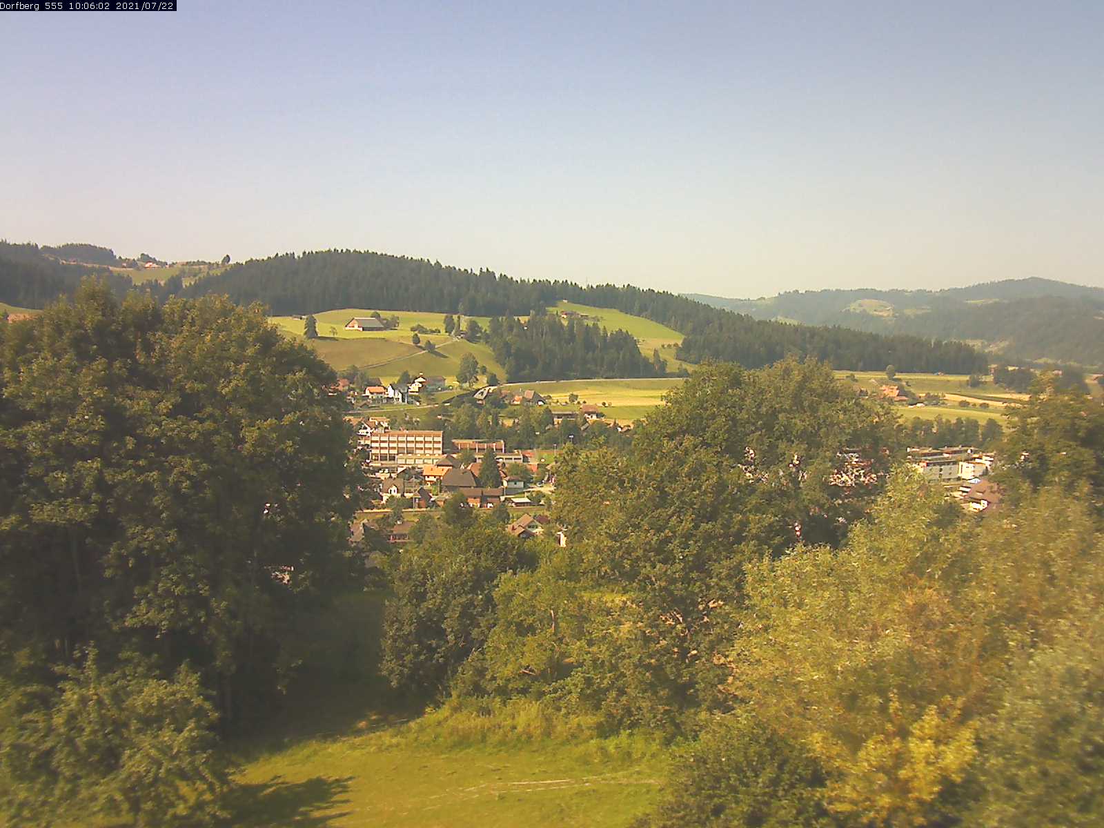 Webcam-Bild: Aussicht vom Dorfberg in Langnau 20210722-100601