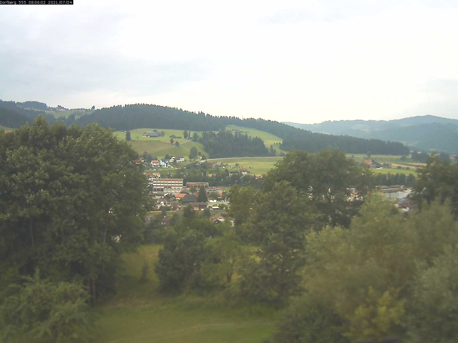 Webcam-Bild: Aussicht vom Dorfberg in Langnau 20210724-080601