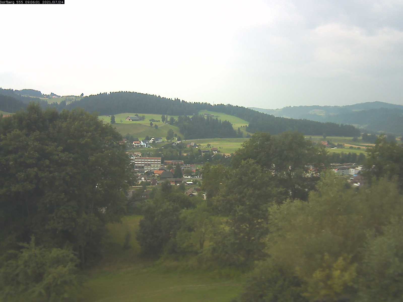 Webcam-Bild: Aussicht vom Dorfberg in Langnau 20210724-090601