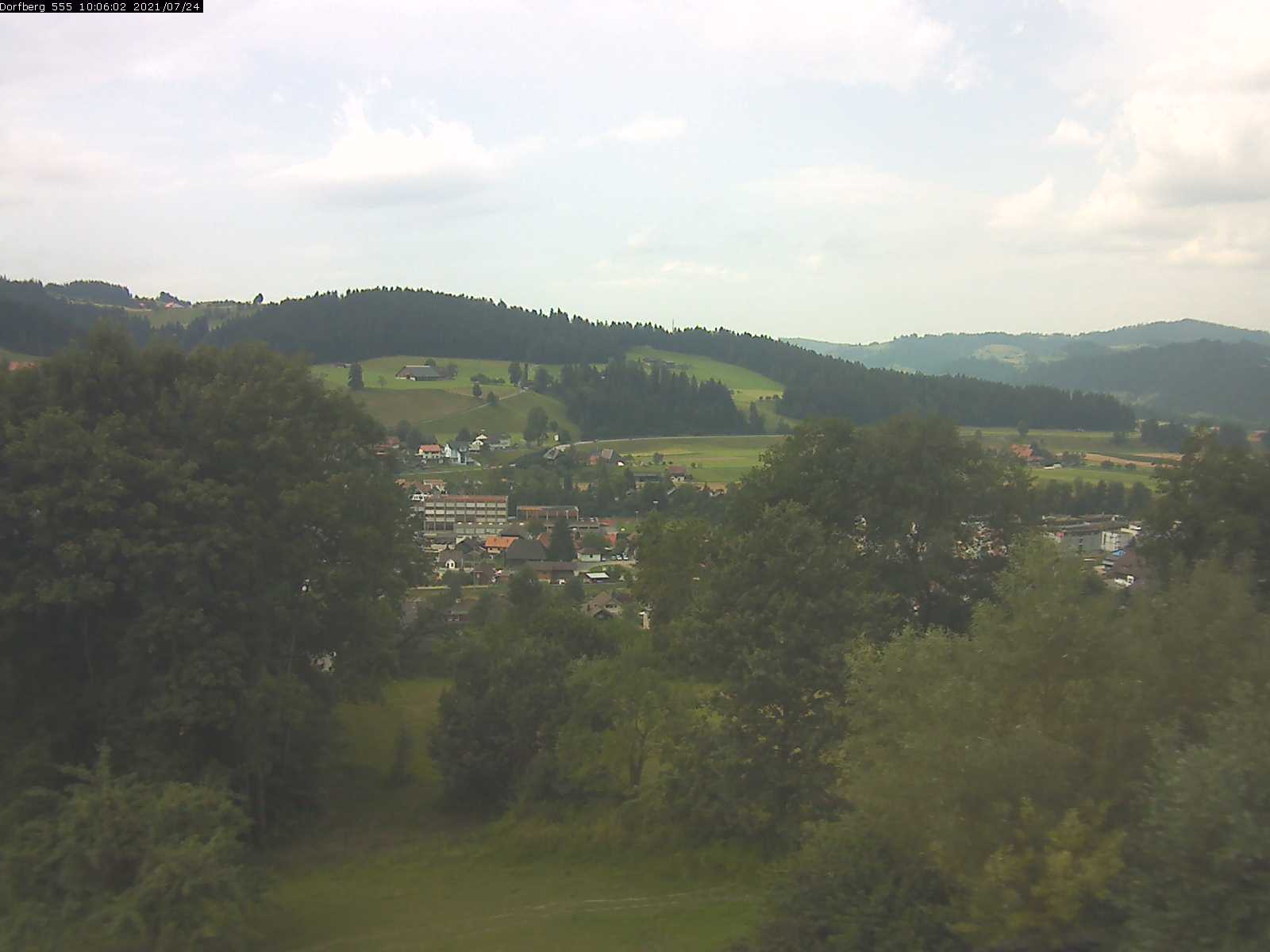 Webcam-Bild: Aussicht vom Dorfberg in Langnau 20210724-100601