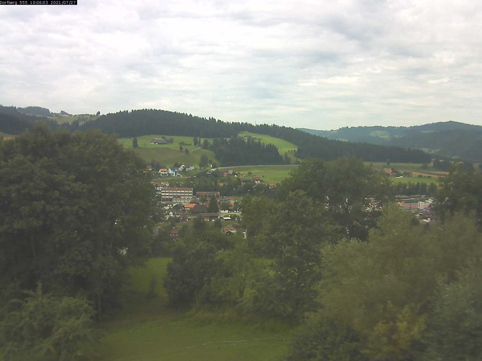 Webcam-Bild: Aussicht vom Dorfberg in Langnau 20210727-100601