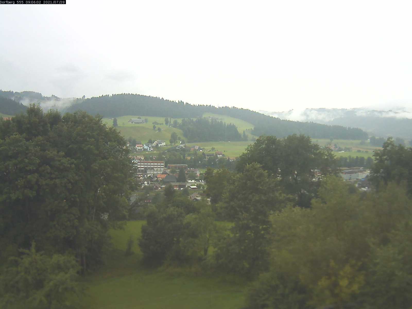 Webcam-Bild: Aussicht vom Dorfberg in Langnau 20210728-090601