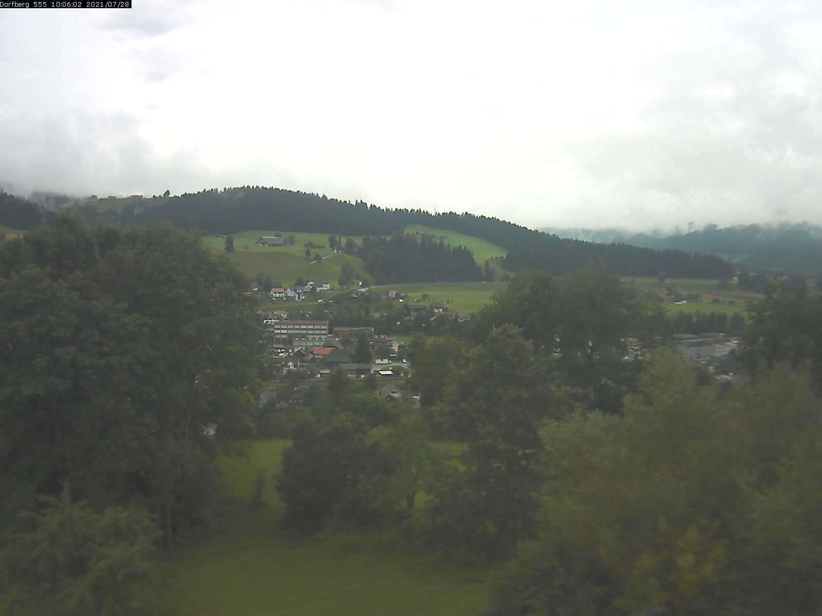 Webcam-Bild: Aussicht vom Dorfberg in Langnau 20210728-100601