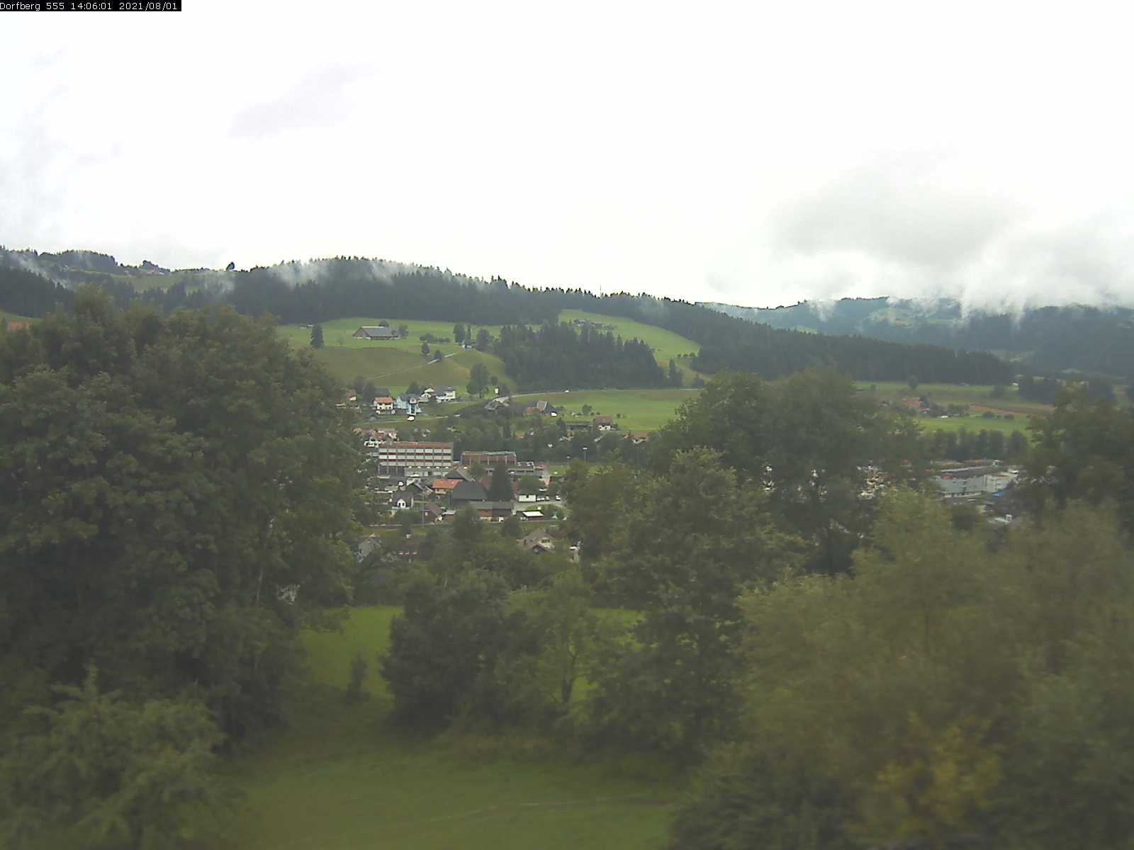 Webcam-Bild: Aussicht vom Dorfberg in Langnau 20210801-140601
