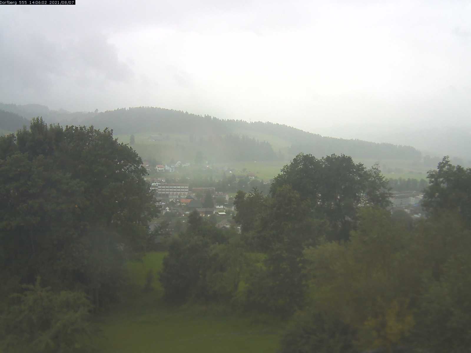 Webcam-Bild: Aussicht vom Dorfberg in Langnau 20210807-140601
