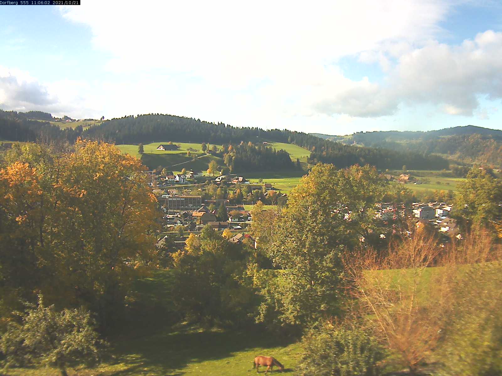 Webcam-Bild: Aussicht vom Dorfberg in Langnau 20211021-110601