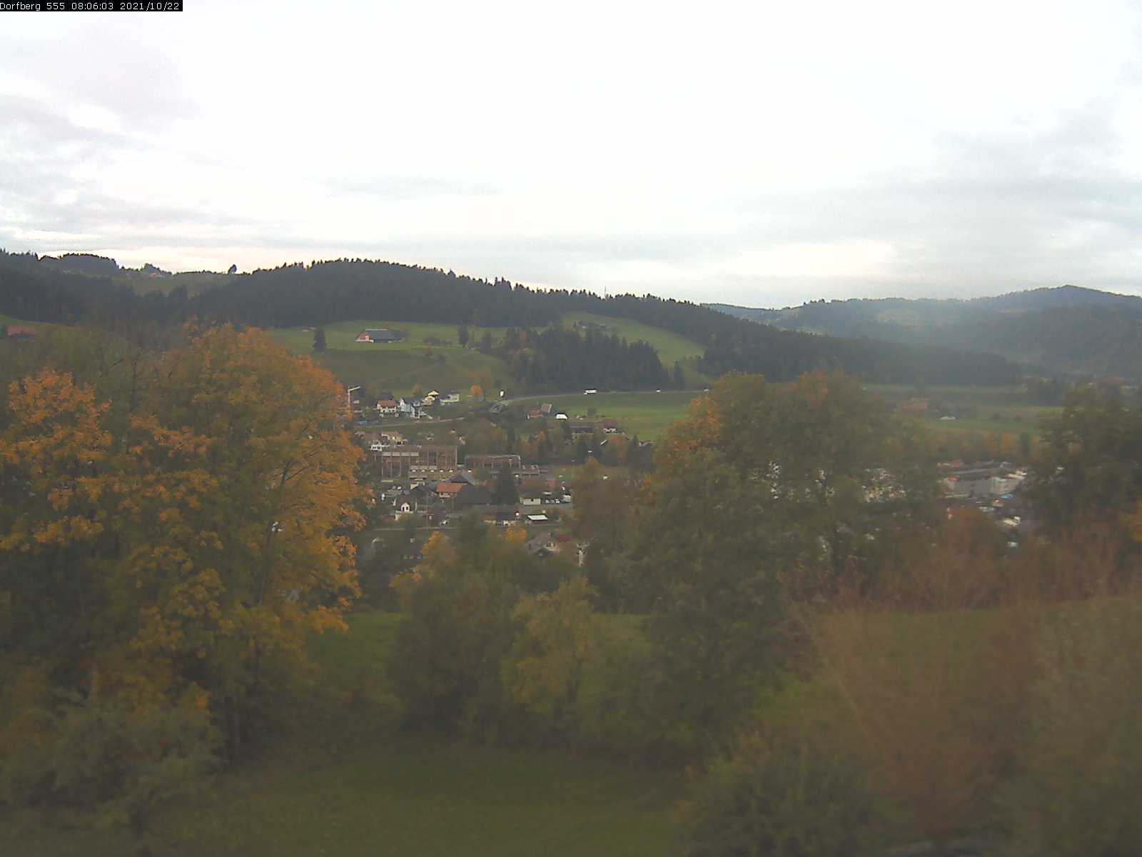 Webcam-Bild: Aussicht vom Dorfberg in Langnau 20211022-080601